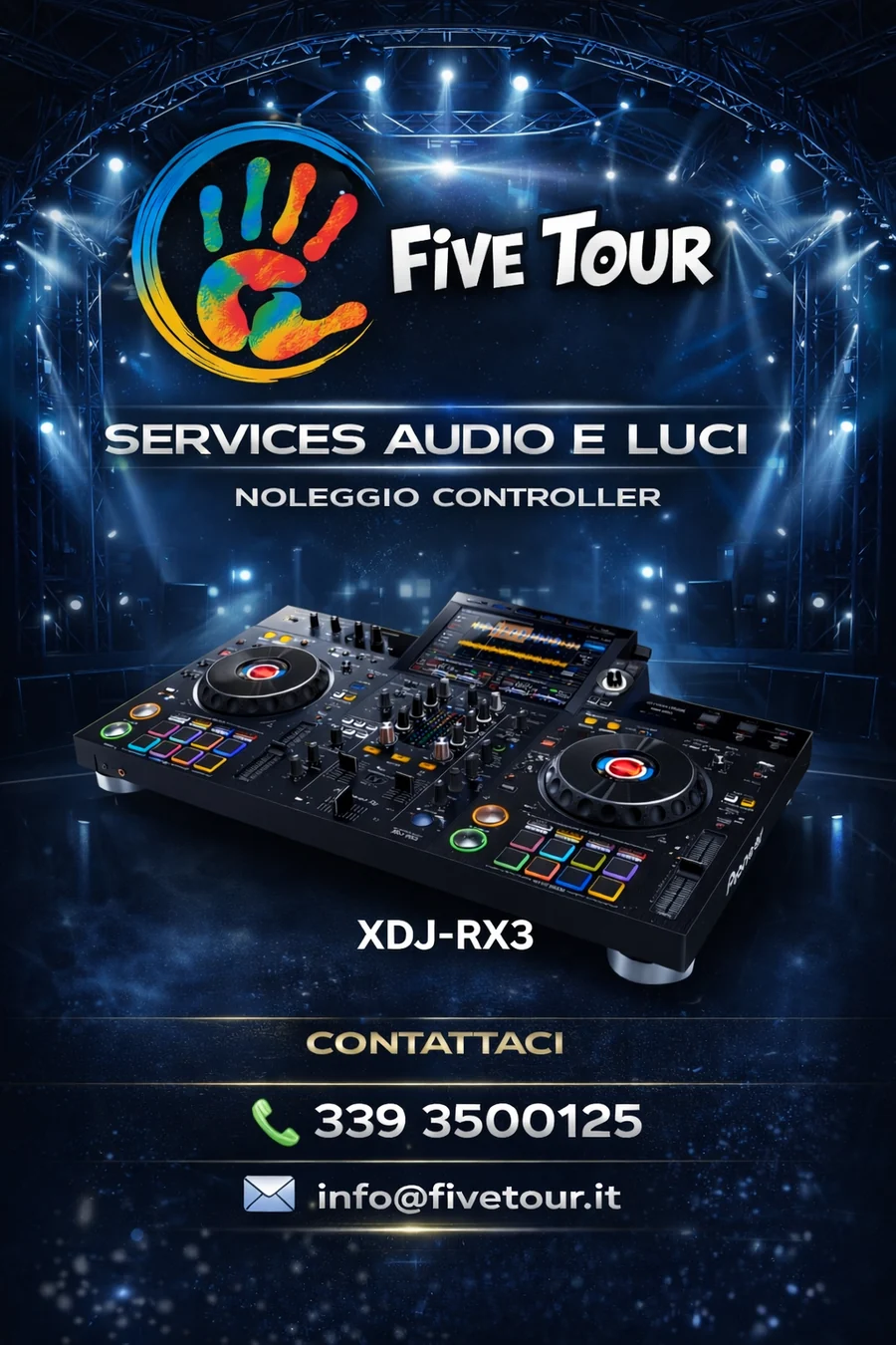 Controller Pioneer XDJ-RX3 Five Tour